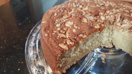 banana and walnut
