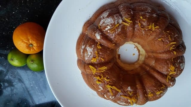 orange sponge