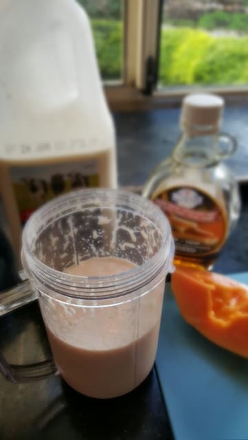 papaya milk