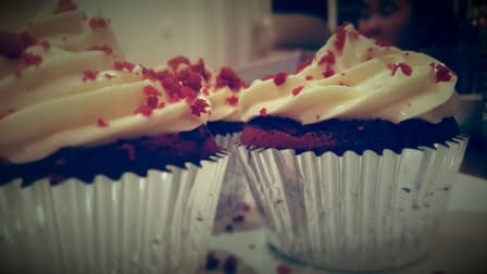 red velvet cup