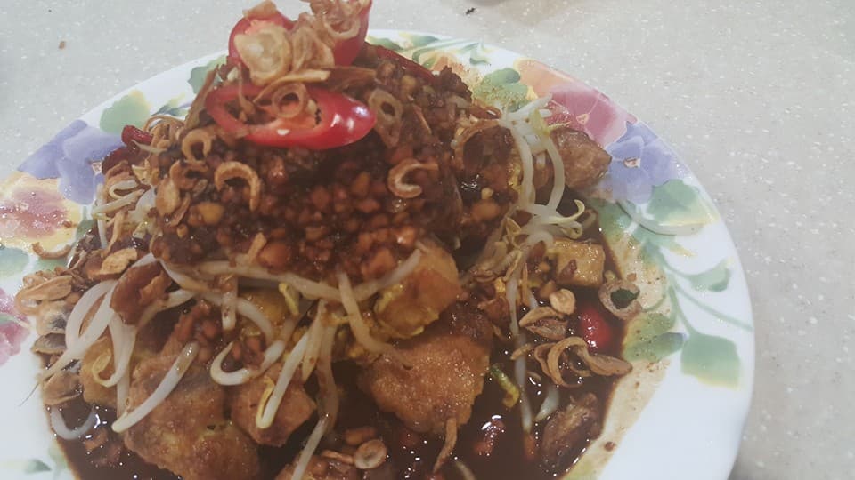 Tahu Telur (Bean Curd Omelette)