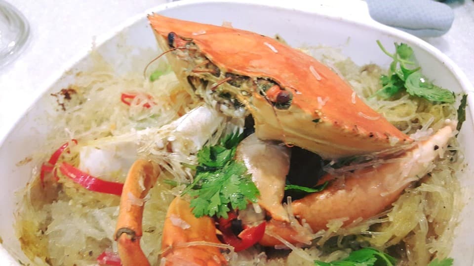 Thai Crab Rice Vermicelli (ปู วุ้นเส้น)