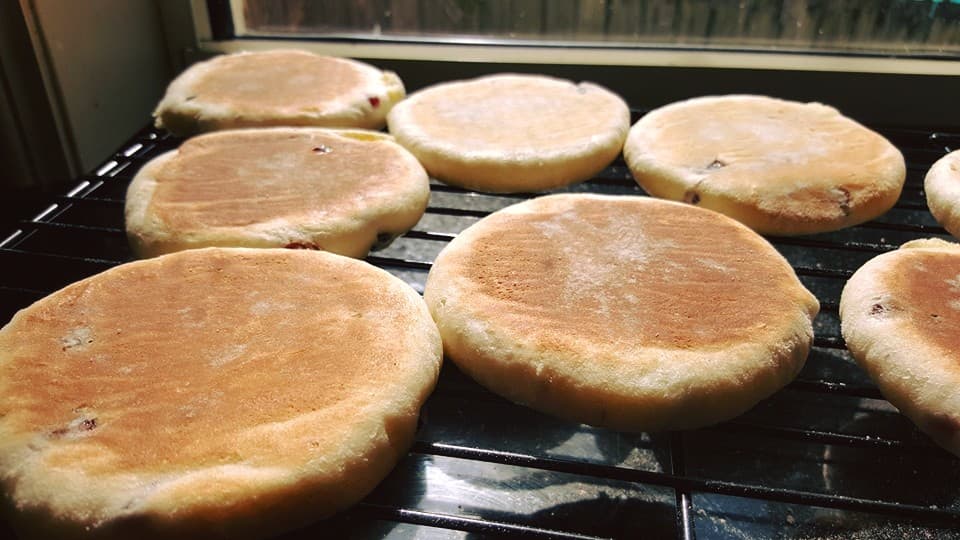 Cranberry Cream Cheese Buns