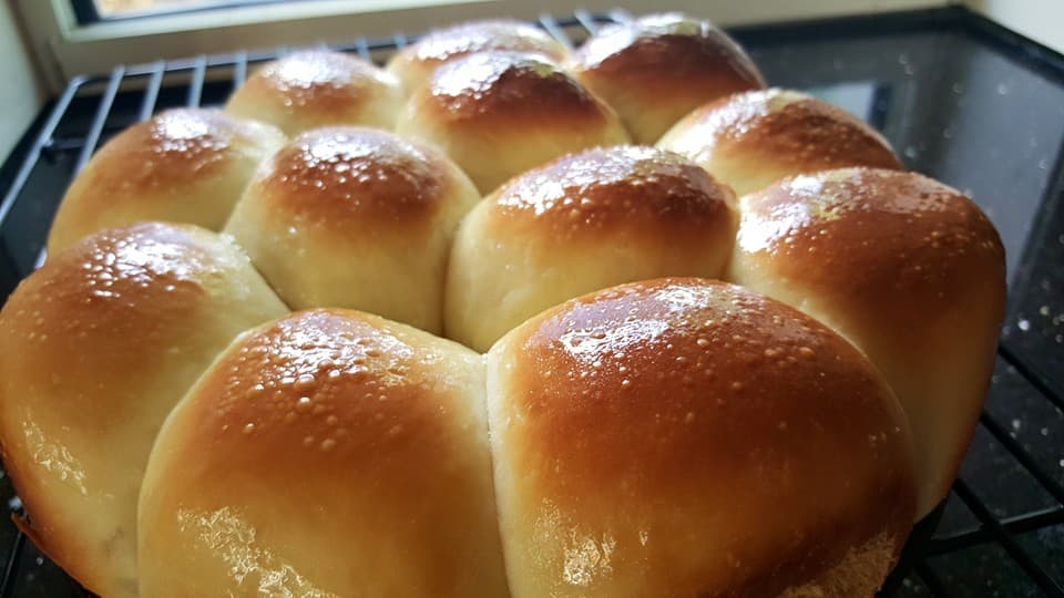 Asian soft bread buns
