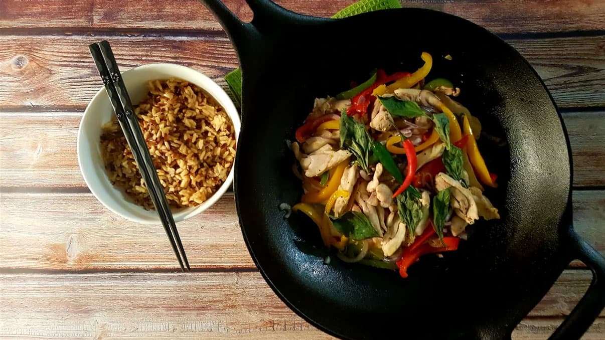 stir fry anything in 6 steps