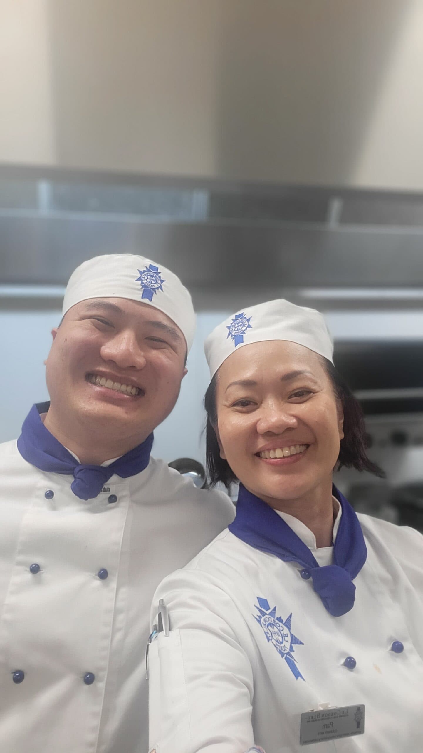 In the Le Cordon Bleu Sydney patisserie class