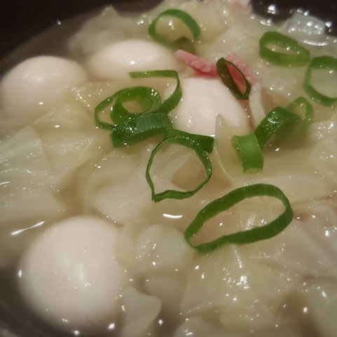 Cabbage and Bacon Soup