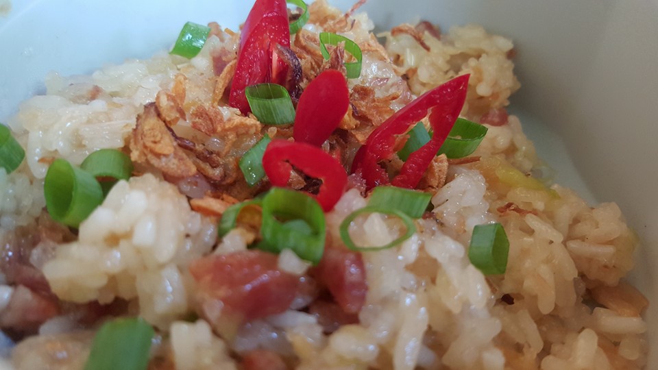 Raw Fried Glutinous Rice (生炒糯米饭）