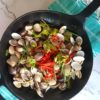 clam in a wok
