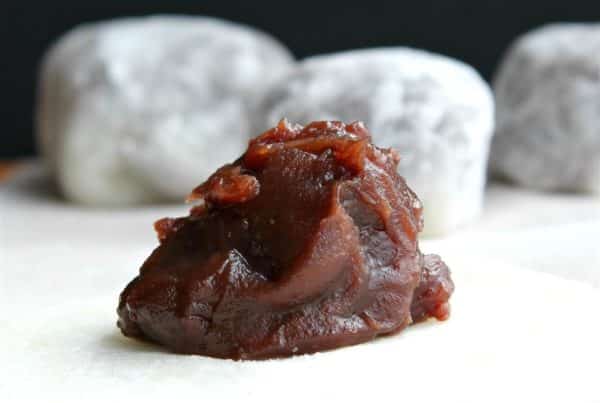 red bean paste