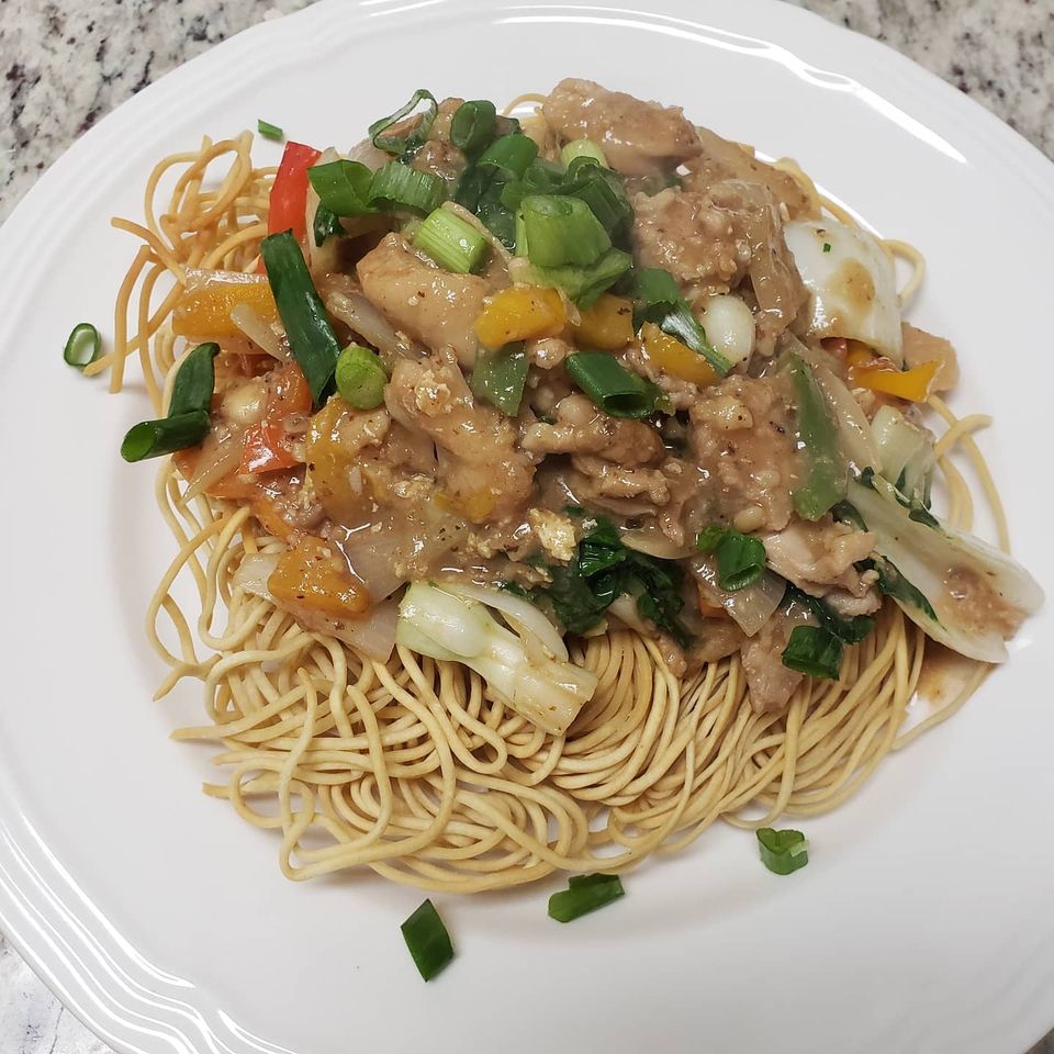 Lye Noodles with Chicken and Vegetables – Jonathan Samn