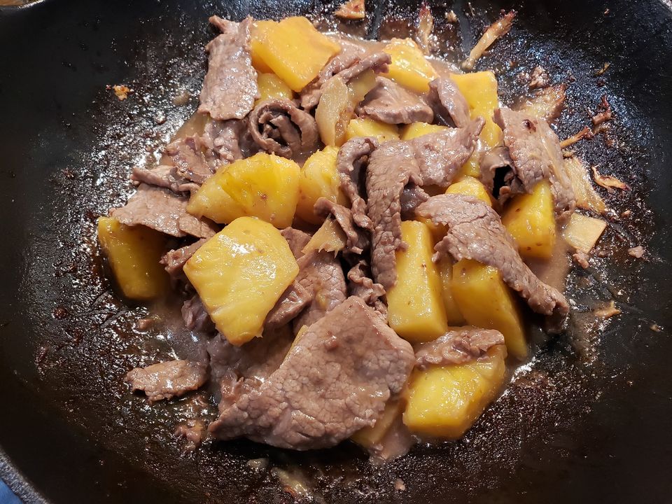 Pineapple Beef – Sarah Leong